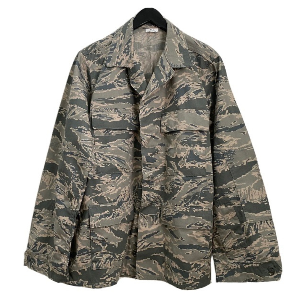 Air Force Uniform Men’s Utility Coat Tiger Stripe Camouflage Size 42R